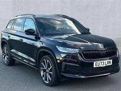 Black magic pearl effect Used 2023 Skoda Kodiaq SportLine SUV | £31,450 (Good price)