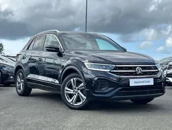 Black Used 2022 VW T-Roc R-line SUV | £23,695 (Fair price)