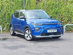 Blue Used 2021 Kia Soul EV First Edition SUV | £12,498 (Fair price)