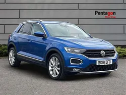 Blue Used 2019 VW T-Roc SEL SUV | £13,777 (Good price)
