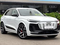 White Used 2025 Audi Q6 e-tron Advanced SUV | £49,480 (Super price)