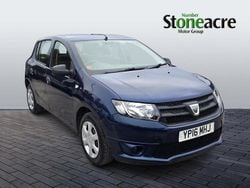 Blue Used 2016 Dacia Sandero Ambiance Hatchback | £5,492 (Fair price)