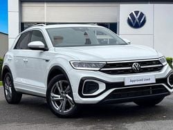 White Used 2023 VW T-Roc R-line SUV | £24,689 (Fair price)
