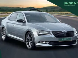 Grey Used 2018 Skoda Superb SportLine Hatchback | £15,071 (Good price)