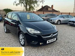 Black Used 2018 Vauxhall Corsa Hatchback | £5,899 (Fair price)