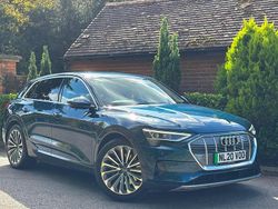 Blue Used 2020 Audi e-tron Advanced SUV | £21,885 (A bit pricey)