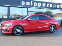 Red Used 2016 Mercedes CLA220 AMG line Sedan | £16,490 (Fair price)