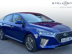 Blue Used 2021 Hyundai Ioniq Premium SE Sedan | £19,838 (Expensive)