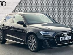 Black Used 2025 Audi A1 S-Line Hatchback | £23,956 (Fair price)