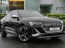 Black Used 2022 Audi e-tron Sportback Advanced SUV | £37,760 (A bit pricey)