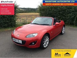 Velocity red Used 2010 Mazda MX5 Cabriolet | £7,995 (Fair price)