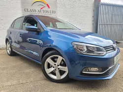 Blue Used 2014 VW Polo SEL Hatchback | £7,772 (Fair price)