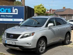 Sliver Used 2012 Lexus RX450h SUV | £7,299 (Super price)
