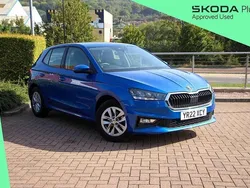 Race blue metallic Used 2022 Skoda Fabia Comfort Hatchback | £14,995 (Fair price)