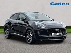 Black Used 2025 Ford Puma Gen-E Titanium Hatchback | £21,299 (Expensive)