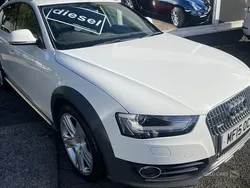 White Used 2015 Audi A4 Allroad Sport Estate | £11,400 (Good price)