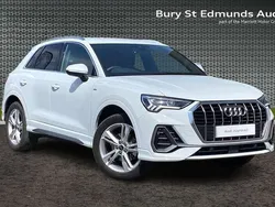 White Used 2024 Audi Q3 S-Line SUV | £31,940 (Good price)