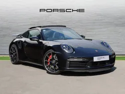 Jet black metallic Used 2024 Porsche 911 Turbo | £152,500