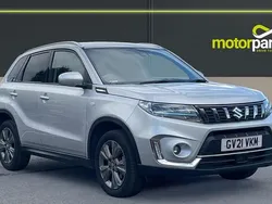 Silver Used 2021 Suzuki Vitara SZ-T SUV | £16,000 (Fair price)