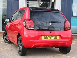 Red Used 2021 Peugeot 108 Allure Hatchback | £7,947 (Fair price)