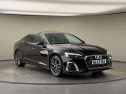 Mythos black Used 2022 Audi A5 Sportback S-Line Hatchback | £25,000 (Fair price)