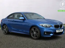 Blue Used 2018 BMW 220 M Sport Coupe | £14,999 (Fair price)