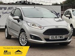 Silver Used 2015 Ford Fiesta Titanium Hatchback | £5,290 (Fair price)