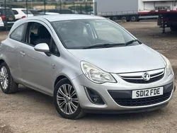 Silver Used 2012 Vauxhall Corsa Hatchback | £1,285 (Good price)