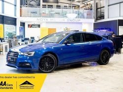 Blue Used 2016 Audi A5 Sportback Black Edition Hatchback | £12,499 (Good price)