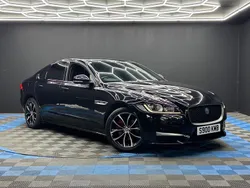 Black Used 2018 Jaguar XF R-Sport Sedan | £12,990 (Fair price)
