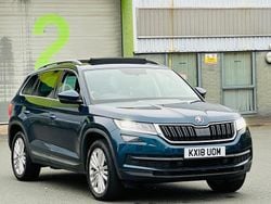 Blue Used 2018 Skoda Kodiaq SE L SUV | £13,990 (Fair price)