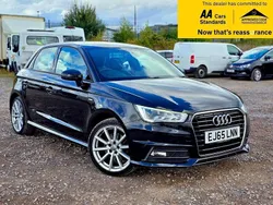 Black Used 2015 Audi A1 Sportback S-Line Hatchback | £9,588 (Fair price)