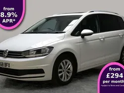 White Used 2018 VW Touran Family MPV | £16,717 (Good price)