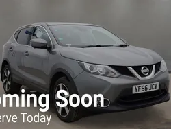 Grey Used 2017 Nissan Qashqai N-Connecta SUV | £8,249 (Super price)