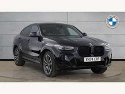 Black Used 2024 BMW X4 M Sport SUV | £46,495 (Fair price)