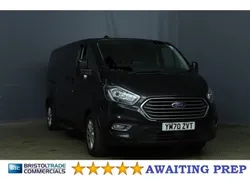 Black Used 2021 Ford Tourneo Custom Titanium Sedan | £12,995 (Super price)