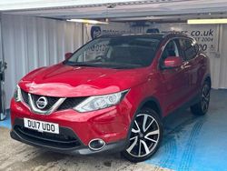 Red Used 2017 Nissan Qashqai S SUV | £10,490 (Fair price)
