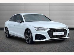 White Used 2023 Audi A4 Black Edition Sedan | £27,450 (A bit pricey)