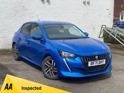 Blue Used 2021 Peugeot 208 Allure Premium Hatchback | £8,946 (Fair price)