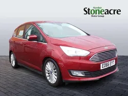Red Used 2016 Ford C-MAX Titanium MPV | £9,995 (Fair price)