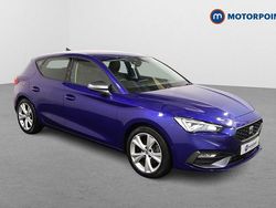 Blue Used 2021 Seat Leon FR Hatchback | £14,299 (Fair price)