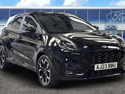 Black Used 2023 Ford Puma Gen-E ST-Line X Hatchback | £17,595 (Fair price)