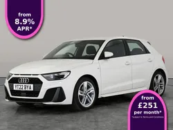 White Used 2022 Audi A1 Sportback S-Line Hatchback | £18,137 (Fair price)