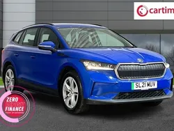 Blue Used 2021 Skoda Enyaq iV Loft SUV | £15,936 (Fair price)