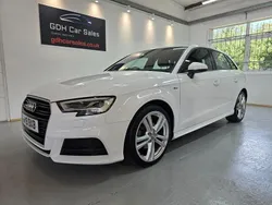 White Used 2019 Audi A3 Sportback S-Line Hatchback | £17,995 (Fair price)