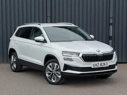 White Used 2024 Skoda Karoq SE L SUV | £27,298 (A bit pricey)