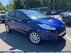 Blue Used 2017 Ford Fiesta Titanium Hatchback | £9,495 (Fair price)