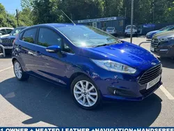 Blue Used 2017 Ford Fiesta Titanium Hatchback | £8,795 (Good price)