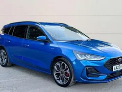 Blue Used 2023 Ford Focus ST-Line X Estate | £19,848 (Fair price)