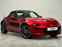 Red Used 2020 Mazda MX5 Inclusive Cabriolet | £22,350 (A bit pricey)